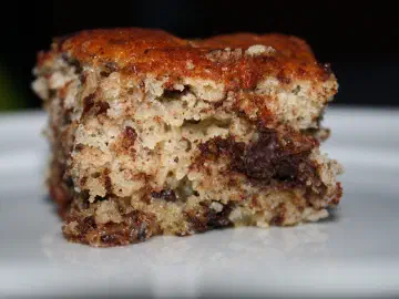 Banankage med chokolade og nødder, billede 2