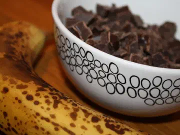 Bananmuffins med chokoladestykker, billede 1