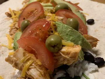 Borritos med pulled chicken, billede 8