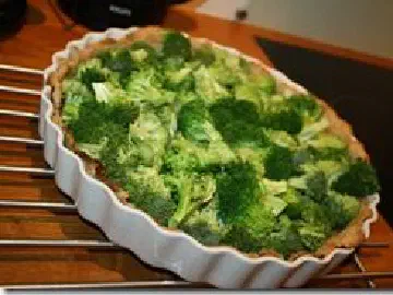 Broccolitærte med skinke, billede 2
