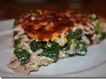 Broccolitærte med skinke, billede 7