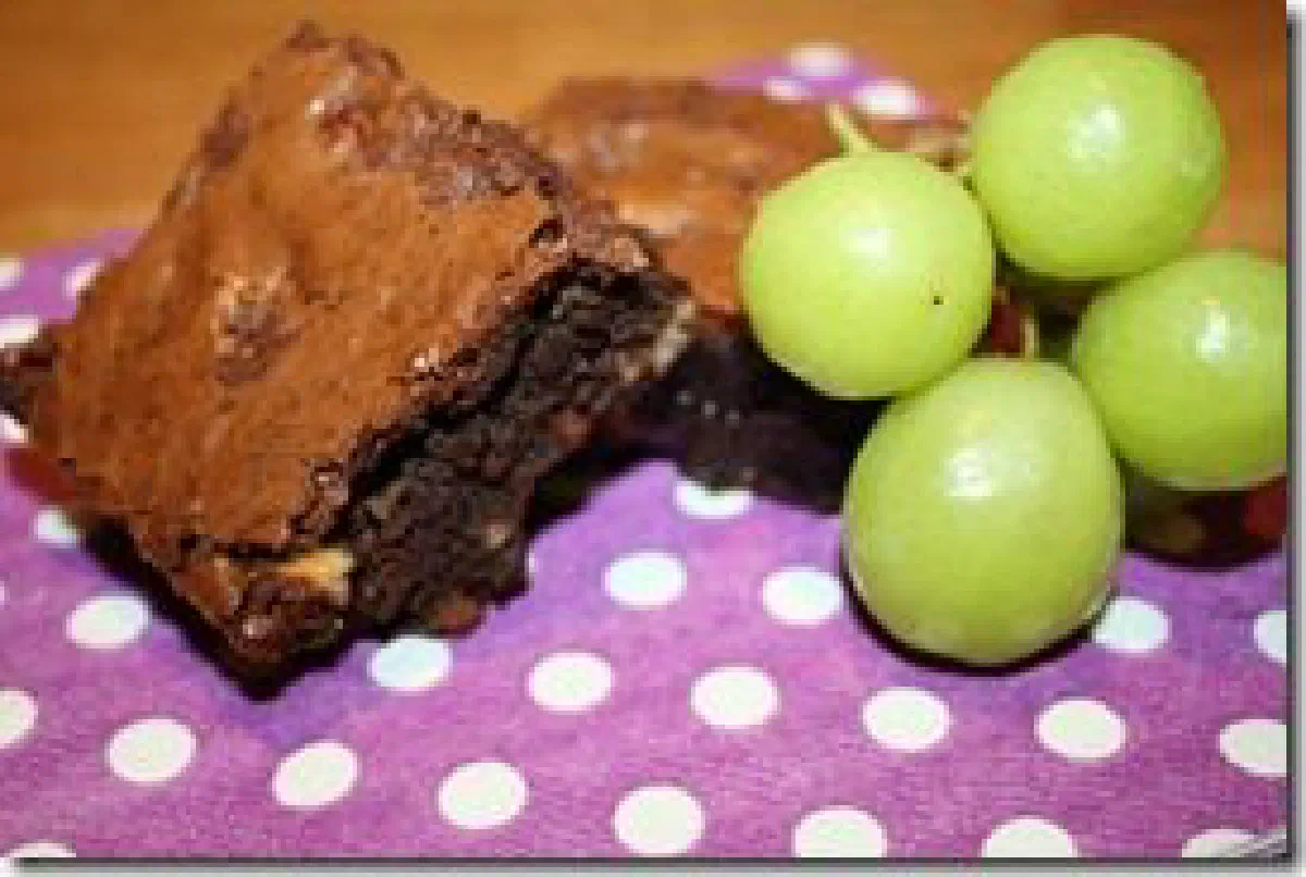 Brownie med hasselnødder