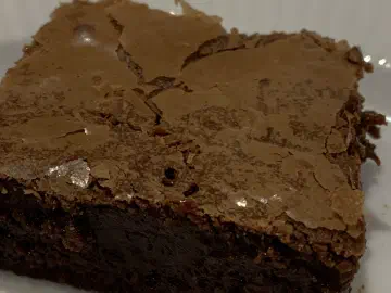 Brownie med saltede cashewnødder, billede 3