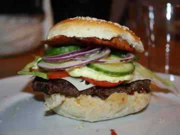 Burgerboller med rugmel, billede 4