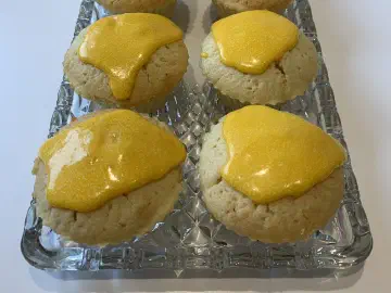 Citronmuffins med syrlig glasur, billede 9