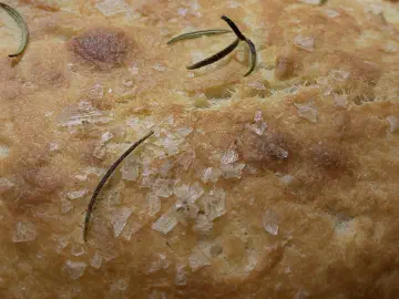 Foccasia med flagesalt og rosenmarin, billede 9