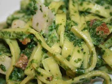 Frisk pasta med spinat og kylling, billede 3