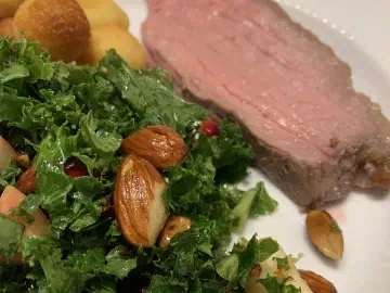 Grønkålssalat med granatæblekerner, billede 13