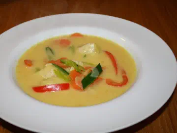 Karrysuppe med kylling og grøntsager, billede 3