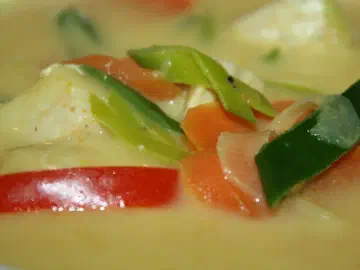 Karrysuppe med kylling og grøntsager, billede 4