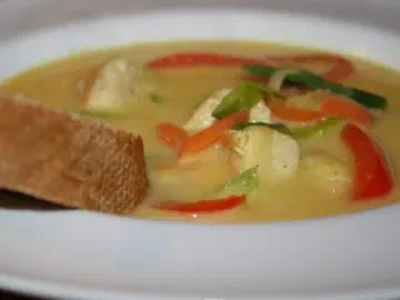 Karrysuppe med kylling og grøntsager, billede 5