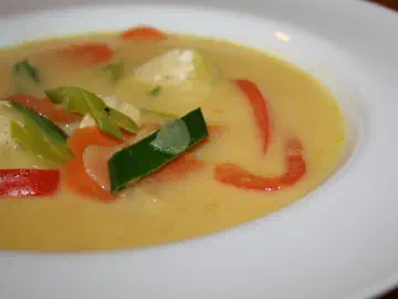 Karrysuppe med kylling og grøntsager, billede 6