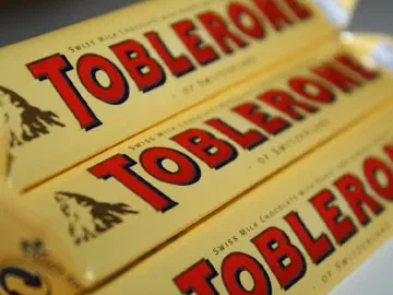 Lagkage med bananer og tobleronecreme, billede 2