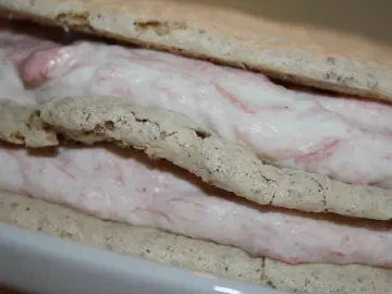Lagkage med rabarberskum, billede 5