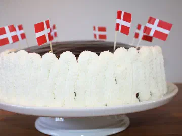 Lagkage med toblerone og banan, billede 3