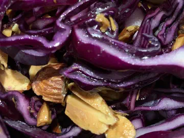 Rødkålssalat med appelsin, billede 7