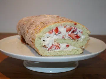 Roulade med friske jordbær, billede 2
