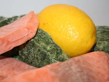 Tærte med laks og spinat, billede 1